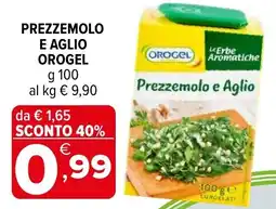 Iperal Prezzemolo e Aglio Orogel offerta