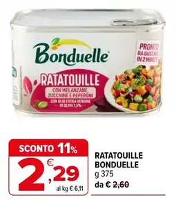 Iperal Ratatouille Bonduelle offerta