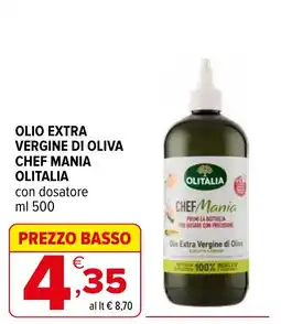 Iperal Olio extra vergine di oliva chef mania olitalia offerta