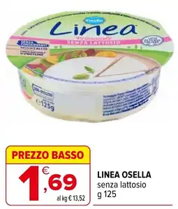 Iperal Linea Osella senza lattosio offerta