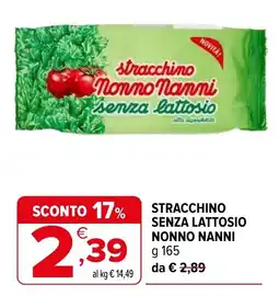 Iperal Stracchino senza lattosio Nonno Nanni offerta