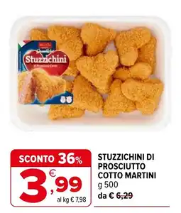 Iperal Stuzzichini di Prosciutto Martini offerta