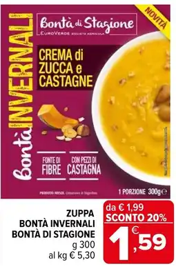 Iperal Zuppa Bontà Invernali Bontà di Stagione offerta