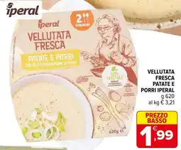 Iperal Vellutata fresca patate e porri Iperal offerta
