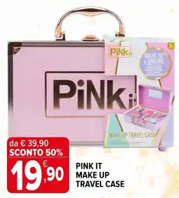 Iperal Pink it Make Up Travel Case offerta