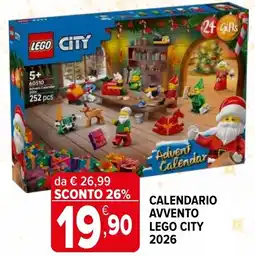 Iperal Calendario Avvento LEGO City offerta