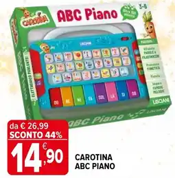 Iperal Carotina ABC Piano offerta