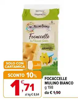 Iperal Focacelle Mulino Bianco offerta