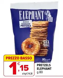 Iperal Pretzels Elephant offerta