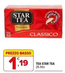 Iperal Tea Star Tea Classico offerta
