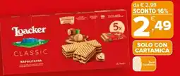 Iperal Loacker Classic Napolitamer offerta
