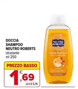 Iperal Doccia Shampoo Neutro Roberts offerta