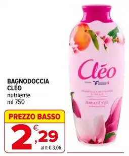 Iperal Bagnodoccia Cléo nutriente offerta