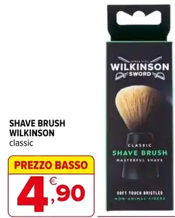 Iperal Shave Brush Wilkinson classic offerta