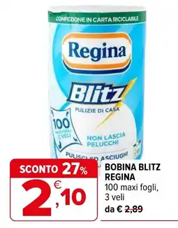 Iperal Bobina Blitz Regina offerta