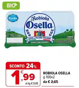 Iperal Robiola Osella offerta