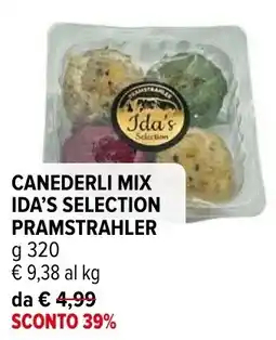 Iperal Canederli mix Ida's Selection offerta