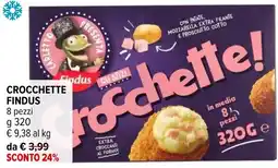 Iperal Crocchette Findus offerta