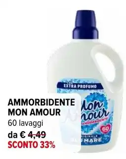 Iperal Ammorbidente Mon Amour offerta