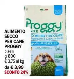 Iperal Alimento secco per cane Proggy piselli offerta