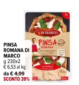 Iperal Pinsa romana di Marco offerta