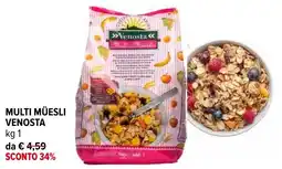 Iperal Multi Müesli Venosta offerta