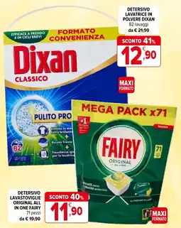 Iperal Detersivo lavatrice in polvere Dixan offerta