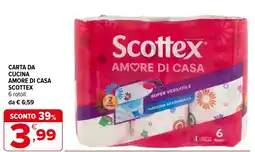 Iperal Carta da cucina amore di casa scottex offerta