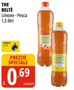 Tigros The Beltè Limone - Pesca offerta