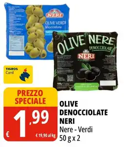 Tigros Olive denocciolate Neri offerta