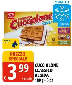 Tigros Cucciolone classico Algida offerta