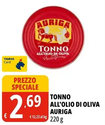 Tonno all'olio di oliva Auriga