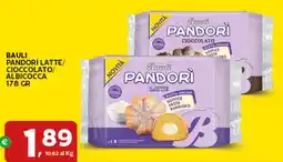 Extra Supermercati Bauli Pandori Latte offerta
