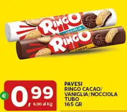 Extra Supermercati Ringo cacao/vaniglia/nocciola offerta