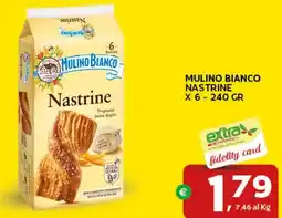 Extra Supermercati Mulino Bianco Nastrine offerta