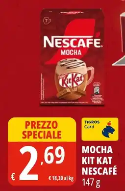 Tigros Mocha Kit Kat Nescafé offerta