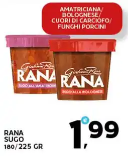 Extra Supermercati Rana sugo offerta