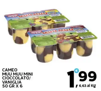 Cameo Muu Muu Mini Cioccolato/Vaniglia