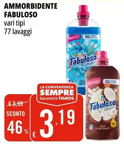 Tigros Ammorbidente Fabuloso offerta