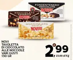Extra Supermercati Tavoletta di cioccolato alle nocciole offerta
