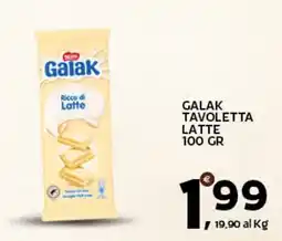 Extra Supermercati Galak Tavoletta Latte offerta