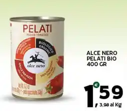 Extra Supermercati Alce Nero pelati bio offerta