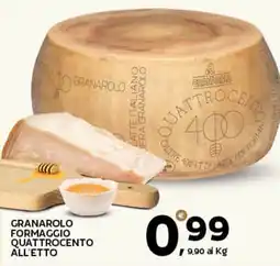 Extra Supermercati Granarolo Formaggio Quattrocento offerta