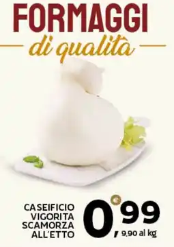 Extra Supermercati Scamorza all'etto offerta
