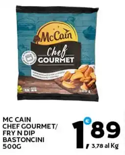 Extra Supermercati Mc Cain Chef Gourmet/Fry N Dip Bastoncini offerta