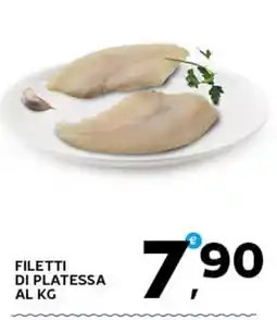 Extra Supermercati Filetti di platessa offerta