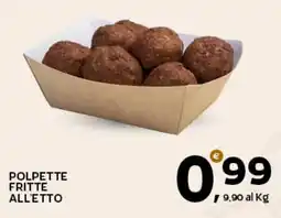 Extra Supermercati Polpette fritte all'etto offerta