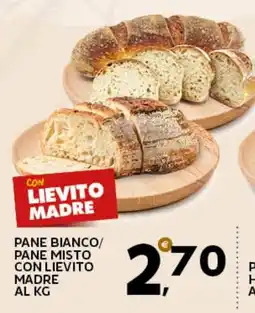 Extra Supermercati Pane bianco/pane misto con lievito madre offerta