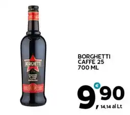 Extra Supermercati Borghetti Caffè 25 offerta