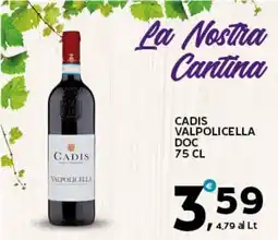 Extra Supermercati Cadis Valpolicella DOC offerta